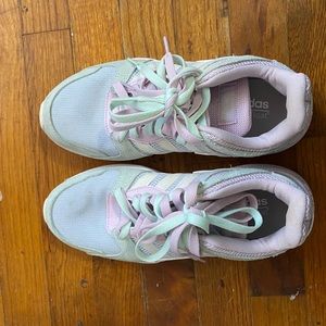 Adidas cloud foam pastel sneakers